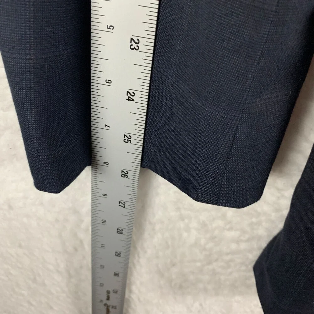 Ermenegildo Zegna Men's 15 Milmil 15 Gray Windowpane‎ Wool Suit Blazer Size 39